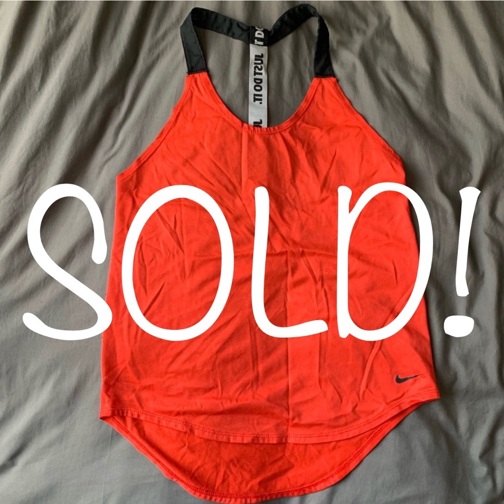 Nike T-back tank top